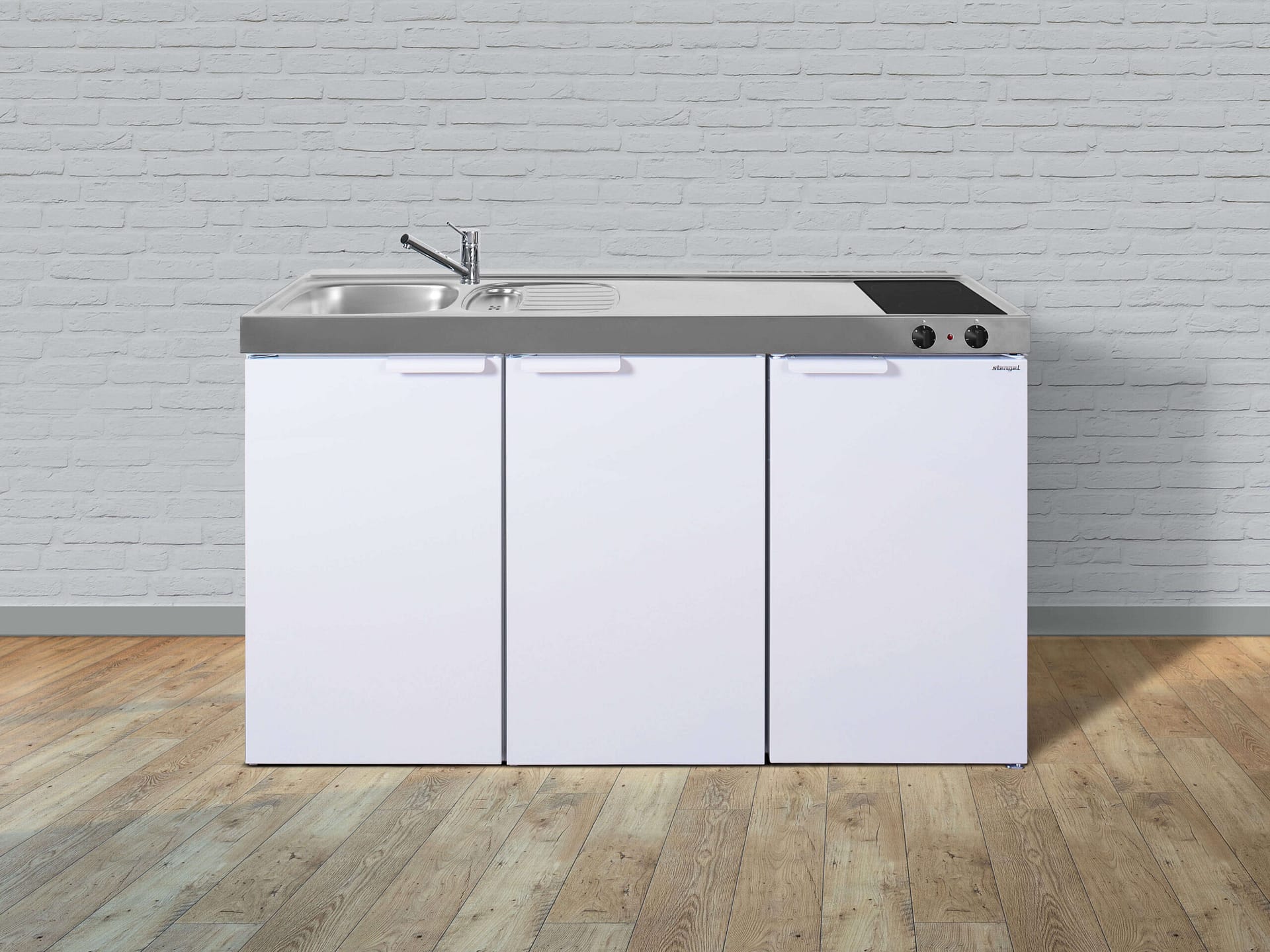Miniküche Kitchenline MK 150 - Mit Kühlschrank – Bild 2