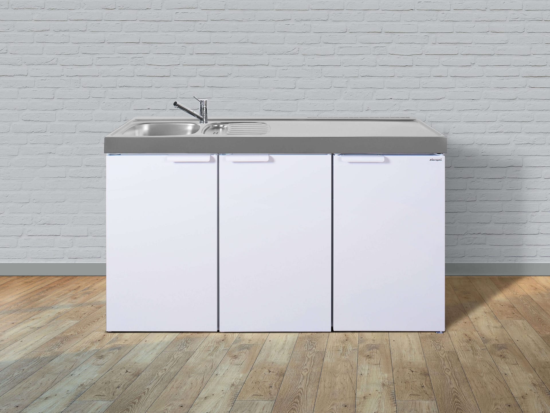 Miniküche Kitchenline MK 150 - Mit Kühlschrank – Bild 3