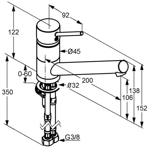 Stengel Armatur Kludi Scope – Bild 2