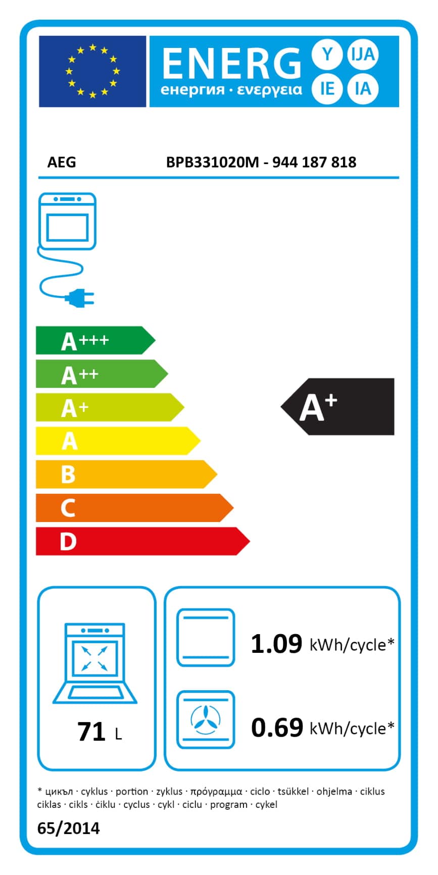 SSC Premium 190 Weiß - Mit 4 Schubladen, Backofen & Kühlschrank – Bild 10