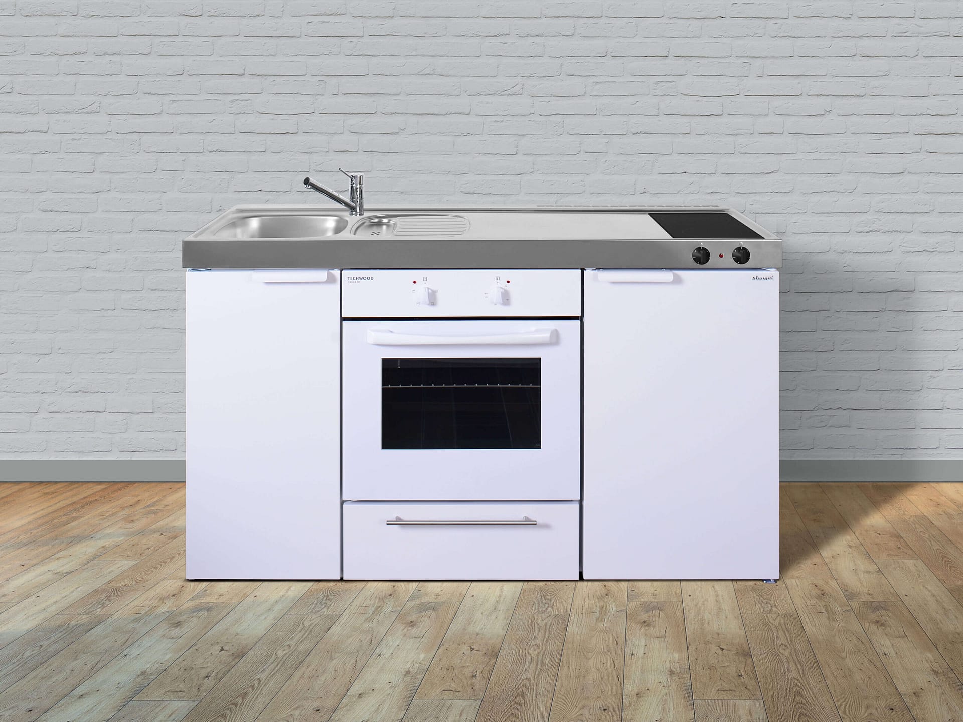 Miniküche Kitchenline MKB 150 - Mit Backofen & Kühlschrank – Bild 3