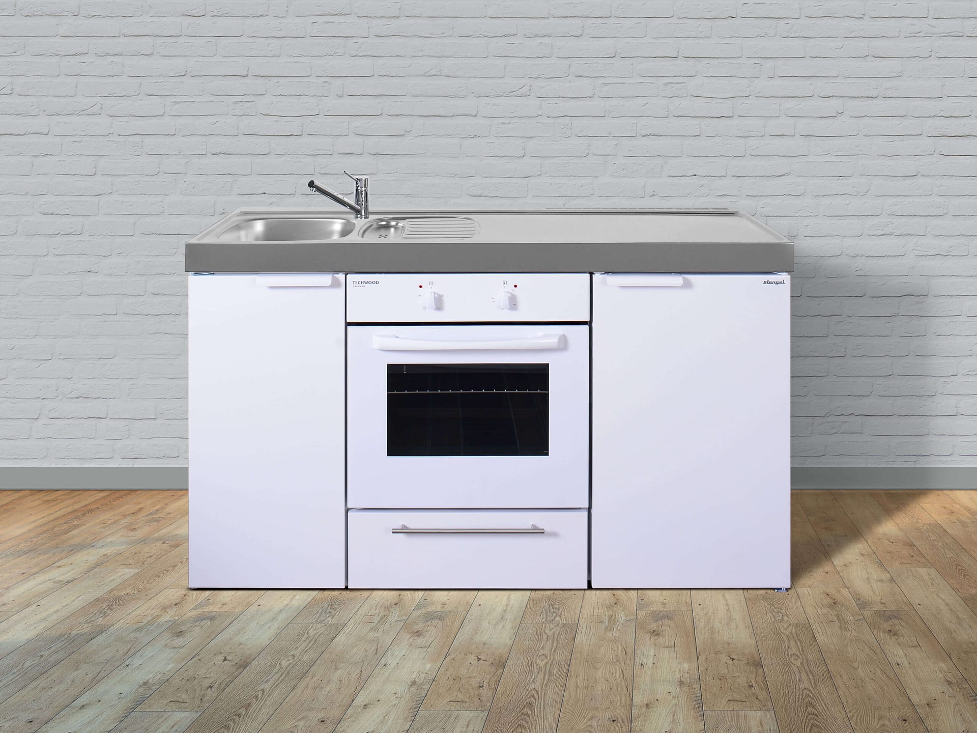 Miniküche Kitchenline MKB 150 - Mit Backofen & Kühlschrank – Bild 2
