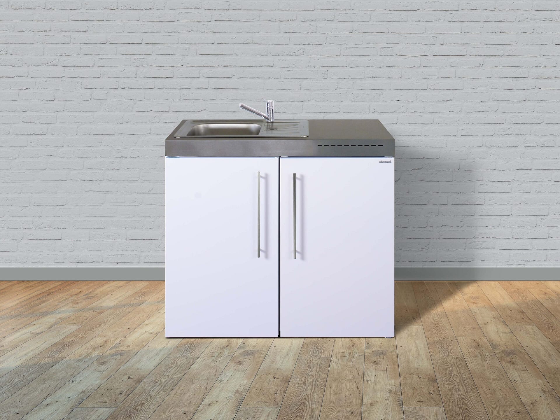 Miniküche Premiumline MP 100 - Mit Kühlschrank