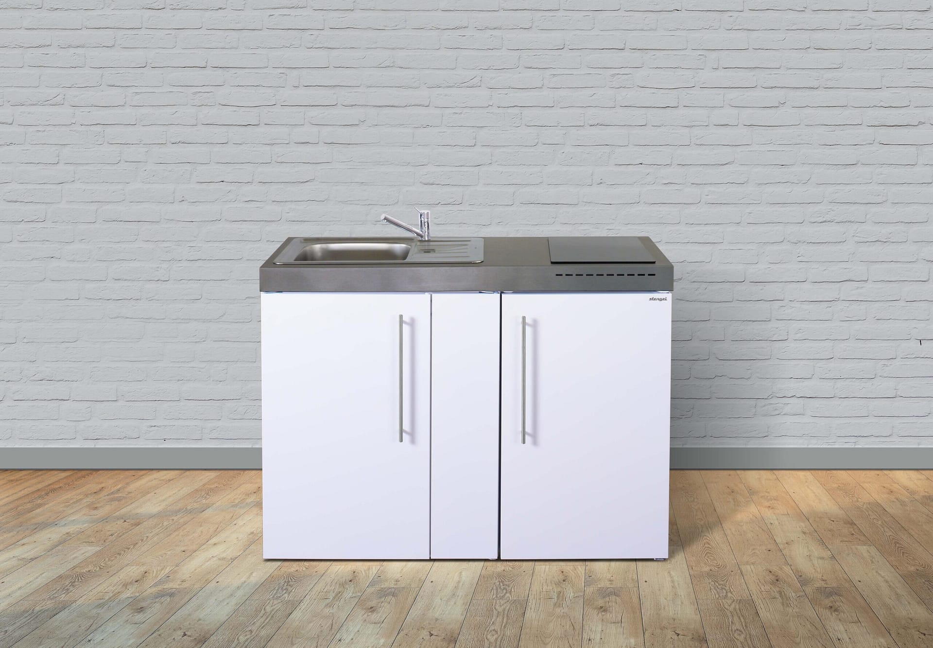 Miniküche Premiumline MP 120 - Mit Kühlschrank – Bild 2