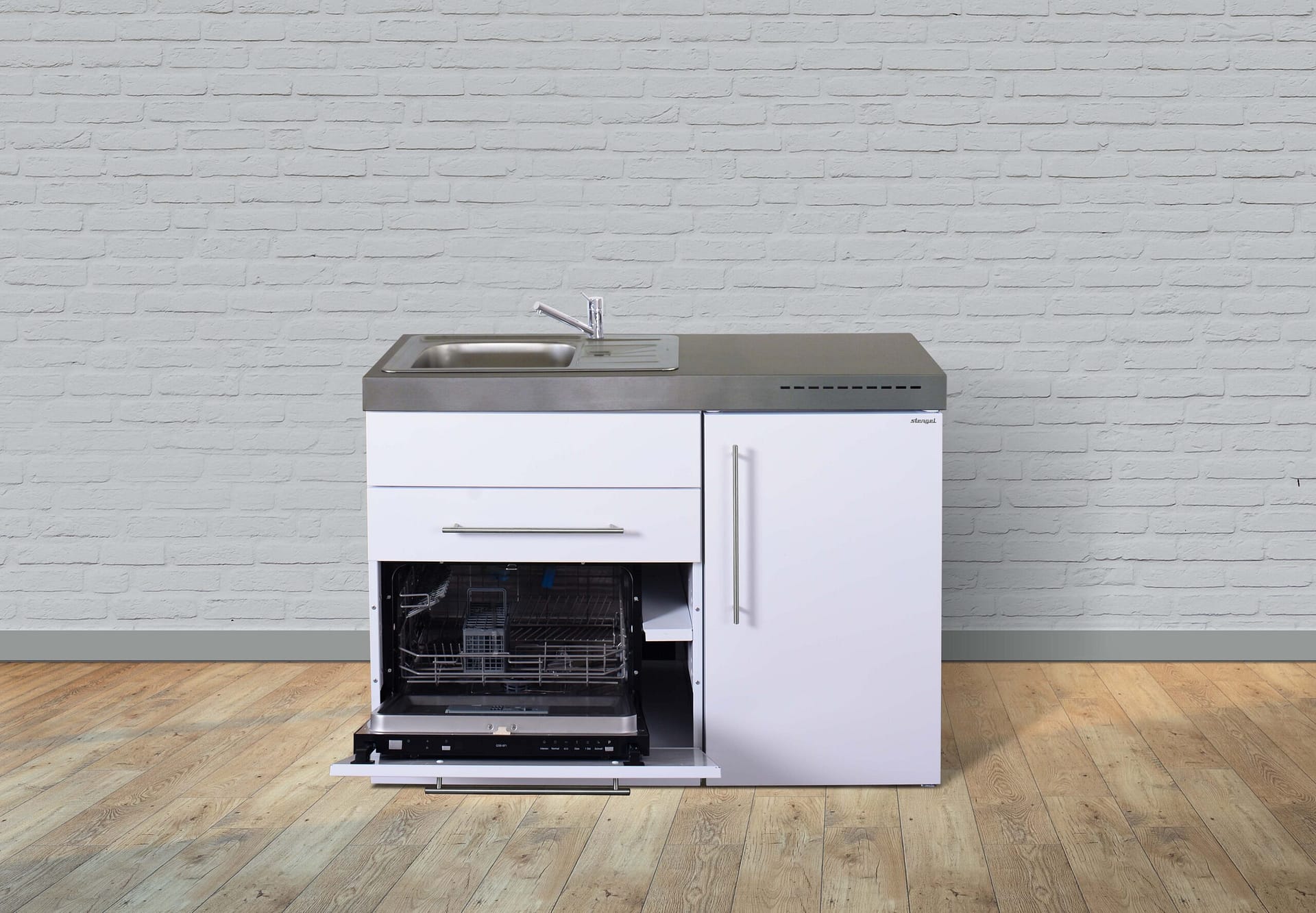 Miniküche Premiumline MPGS 120 - Mit Geschirrspüler – Bild 3