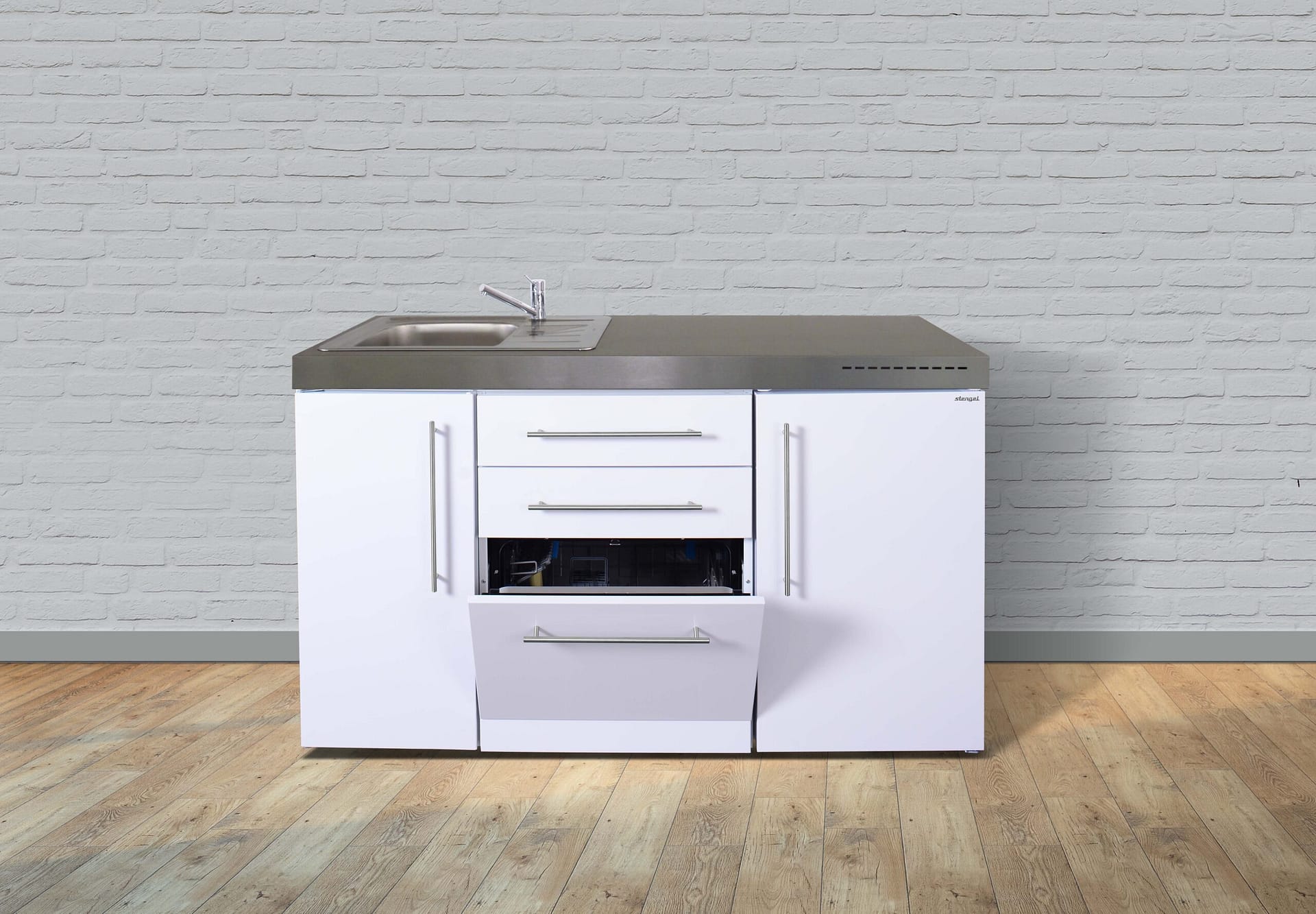 Miniküche Premiumline MPGS 150 - Mit Geschirrspüler – Bild 2