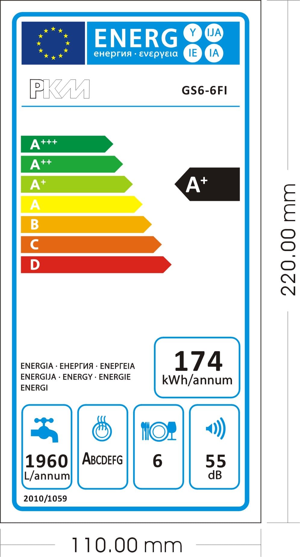 Energielabel_PKM_GS6-6FI